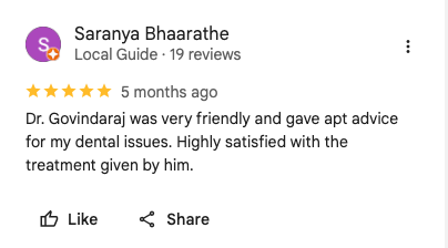 Review by Saranya Bhaarathe